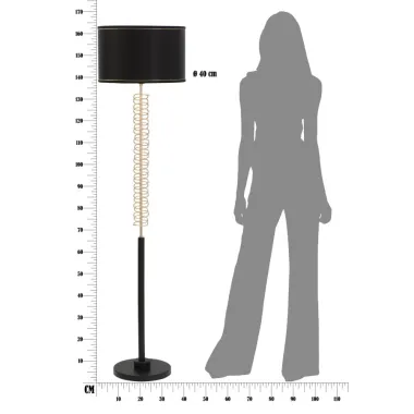 Lampa podłogowa TWIST 40x164 cm
